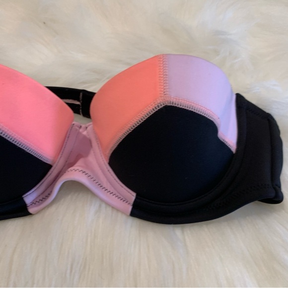 Victoria’s Secret’s Colorblock Bikini Swimwear Top Size Small /32 C - Picture 5 of 6